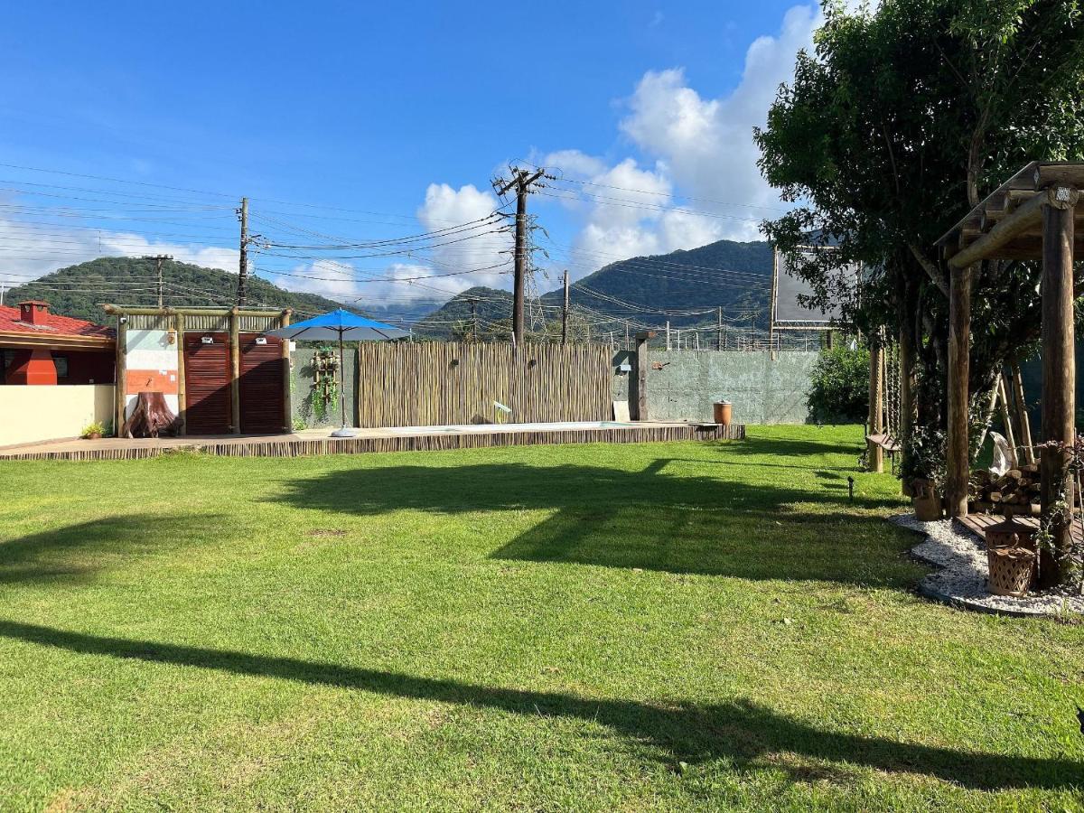 Casa Piscina Jardim Ubatuba Villa Eksteriør billede