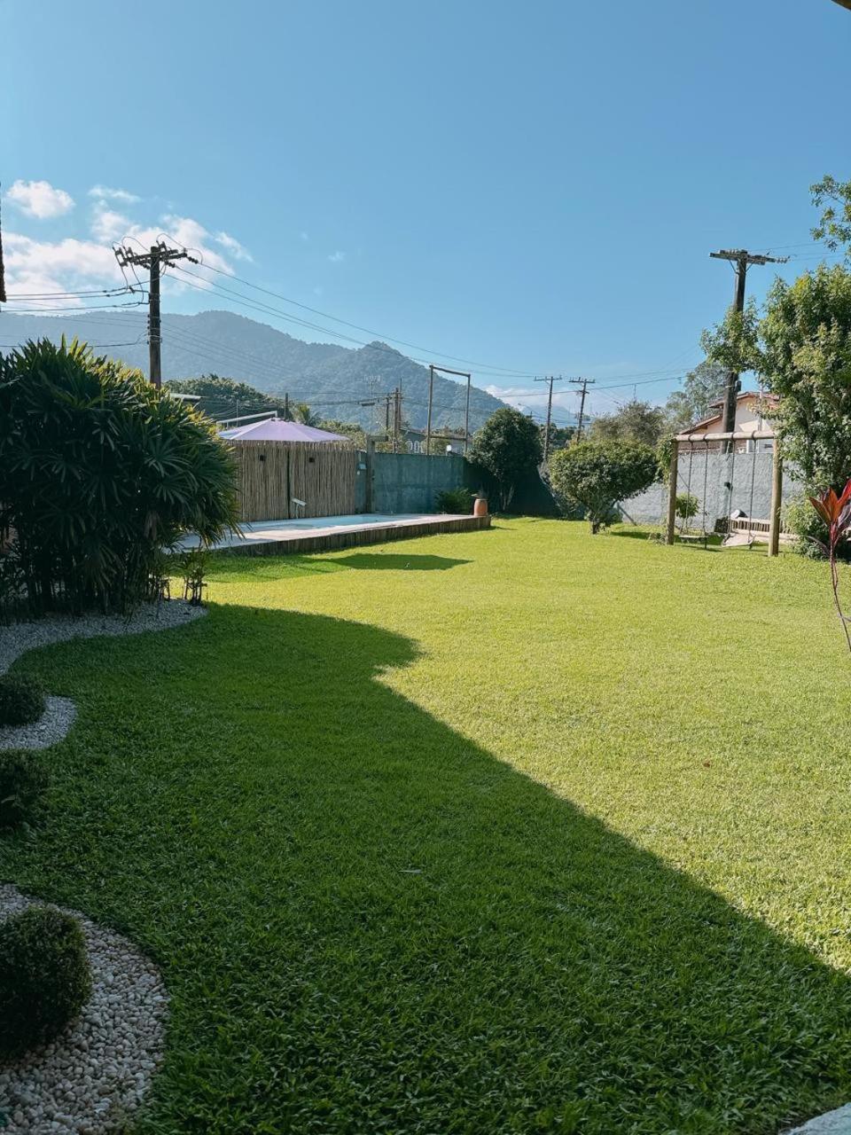 Casa Piscina Jardim Ubatuba Villa Eksteriør billede