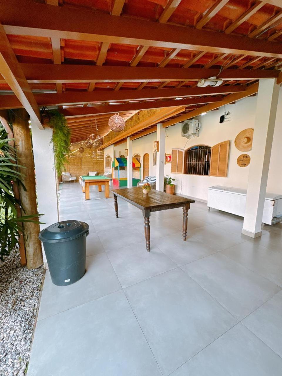 Casa Piscina Jardim Ubatuba Villa Eksteriør billede