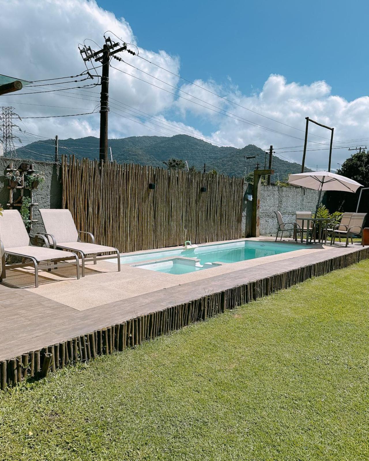 Casa Piscina Jardim Ubatuba Villa Eksteriør billede
